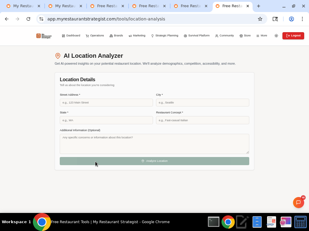 AI Location Analyzer
